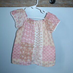 hautehippie Size 3T Linen Blouse Lined